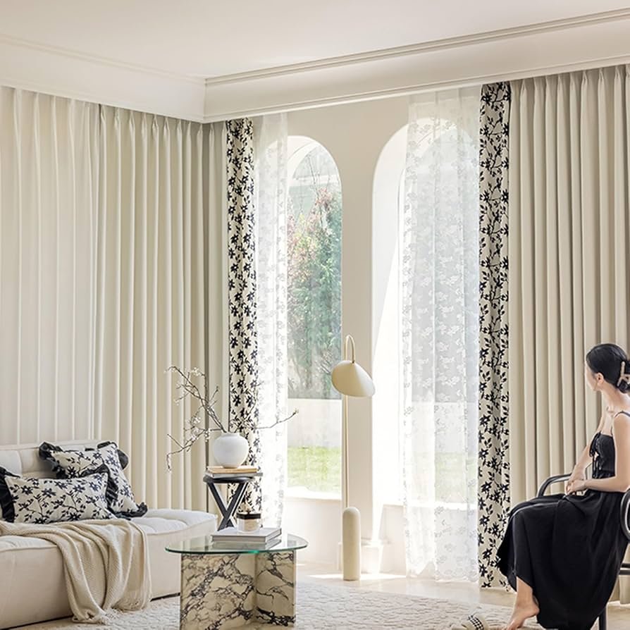 أقمشة ستائر لا تحتاج كوي